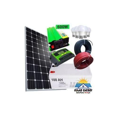 Solarmax Solar Fullkit 200w Solar Panel + 100AH/12v Lithium Battery + 600w Inverter + 20 Amp Controller + 5Bulbs.
