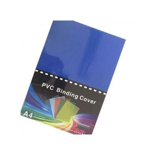 A4 Blue Binding Cover  Set (Embossed and PVC) 100 sheets each
