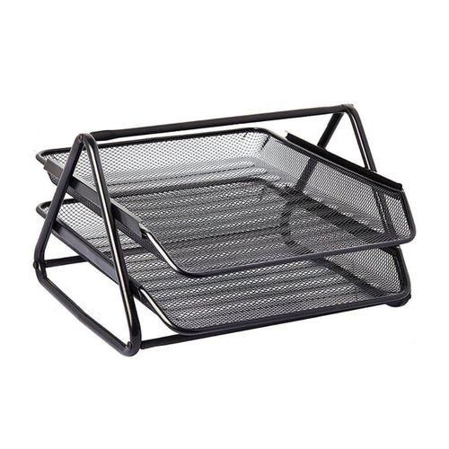 Office Document Tray/ In and out tray - Metal Wire Mesh ( Sliding Tray Desk Organizer)