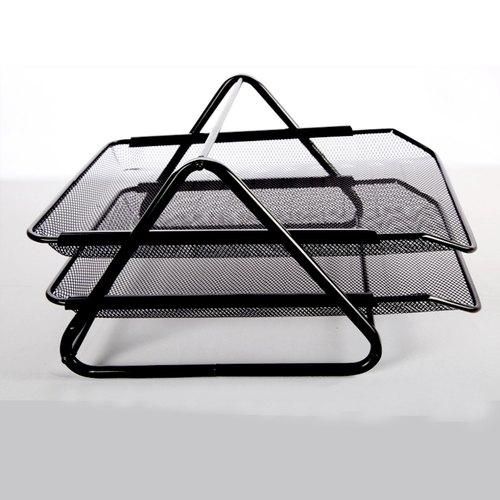 Office Document Tray/ In and out tray - Metal Wire Mesh ( Sliding Tray Desk Organizer)