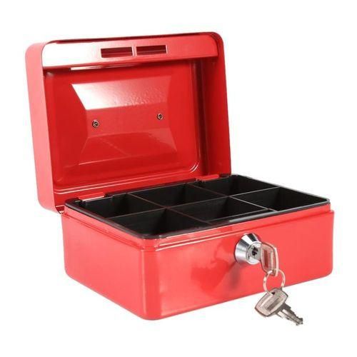 Cash Box With 2 Keys Lock -Suitable for storing Cash notes, coins Receipts and other valuables.