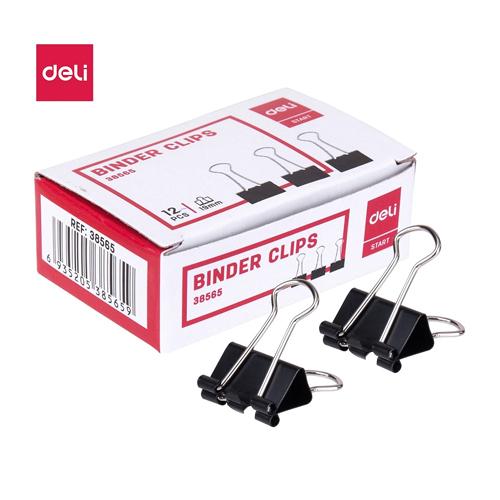 Binder Clips - 12 Pcs for Holding paper Documents together