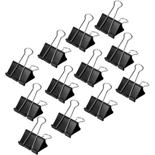 Binder Clips - 12 Pcs for Holding paper Documents together