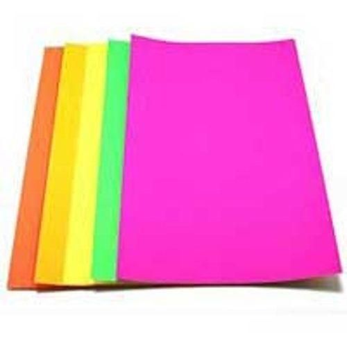 A2 Luminous Paper Assorted Colors 10 Pieces - Hard