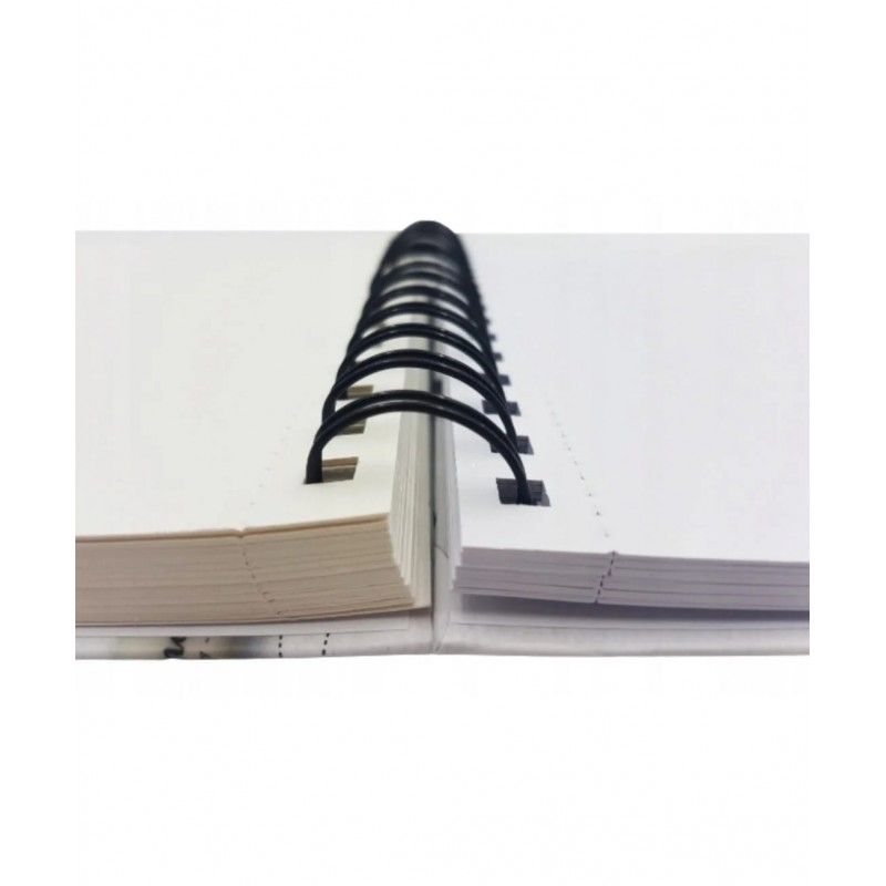 A4 Sketch Book – 80 Pages Spiral-Bound Drawing Pad for Artists, Students & Designers 100Gsm