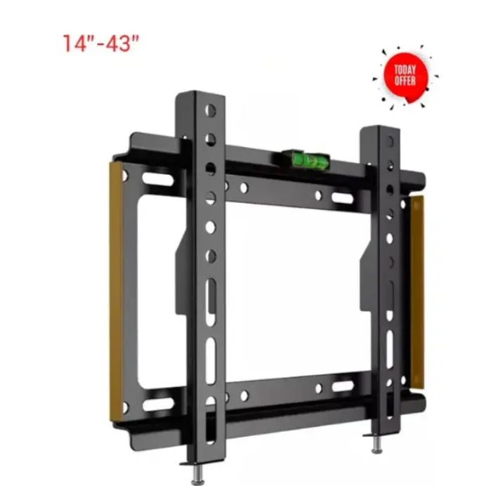 [Special Offer] TV Wall Mount TV Stand 14″-43″ Plasma wall bracket Steel Material Fixed Solid Wall mount suitable for 14 inch to 43 inch Tv
