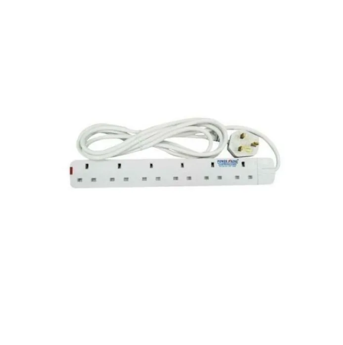 Power King Heavy Duty 4-way Power/Socket Extension Cable Charging Outlet extension cable