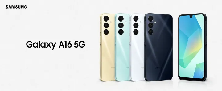 SAMSUNG GALAXY A16 5G, 6.7" FULL HD+ SUPER AMOLED DISPLAY, 256GB + 8GB RAM (Dual SIM), 5000mAh,  25W FAST CHARGING