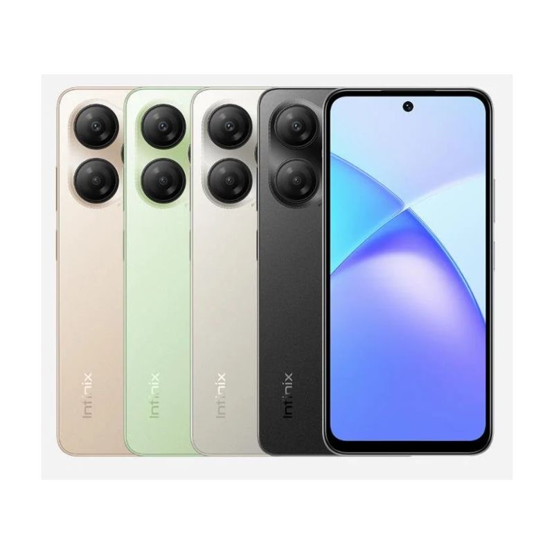 INFINIX SMART 10 HD - 64 GB - 2 GB + 2 GB RAM EXTENDED, DISPLAY - 6.6" - 5000 MAh - 13 MP + AI / 8 MP - Dual SIM - 4G LTE