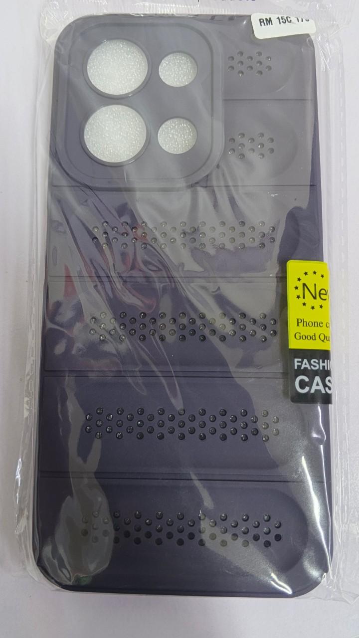 PHONE CASE REDMI 15C PREMIUM DOTED SILICONE COVER FOR MAXMIUM GRIP FIRM ON YOUR HANDS ANTI-FINGERPRINT