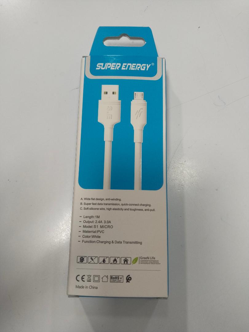 PUNEX USB TO TYPE -C CABLES  fast data transfer 1m long 3A,wide flat design  anti -winding  high elasticity and toughness anti-pull