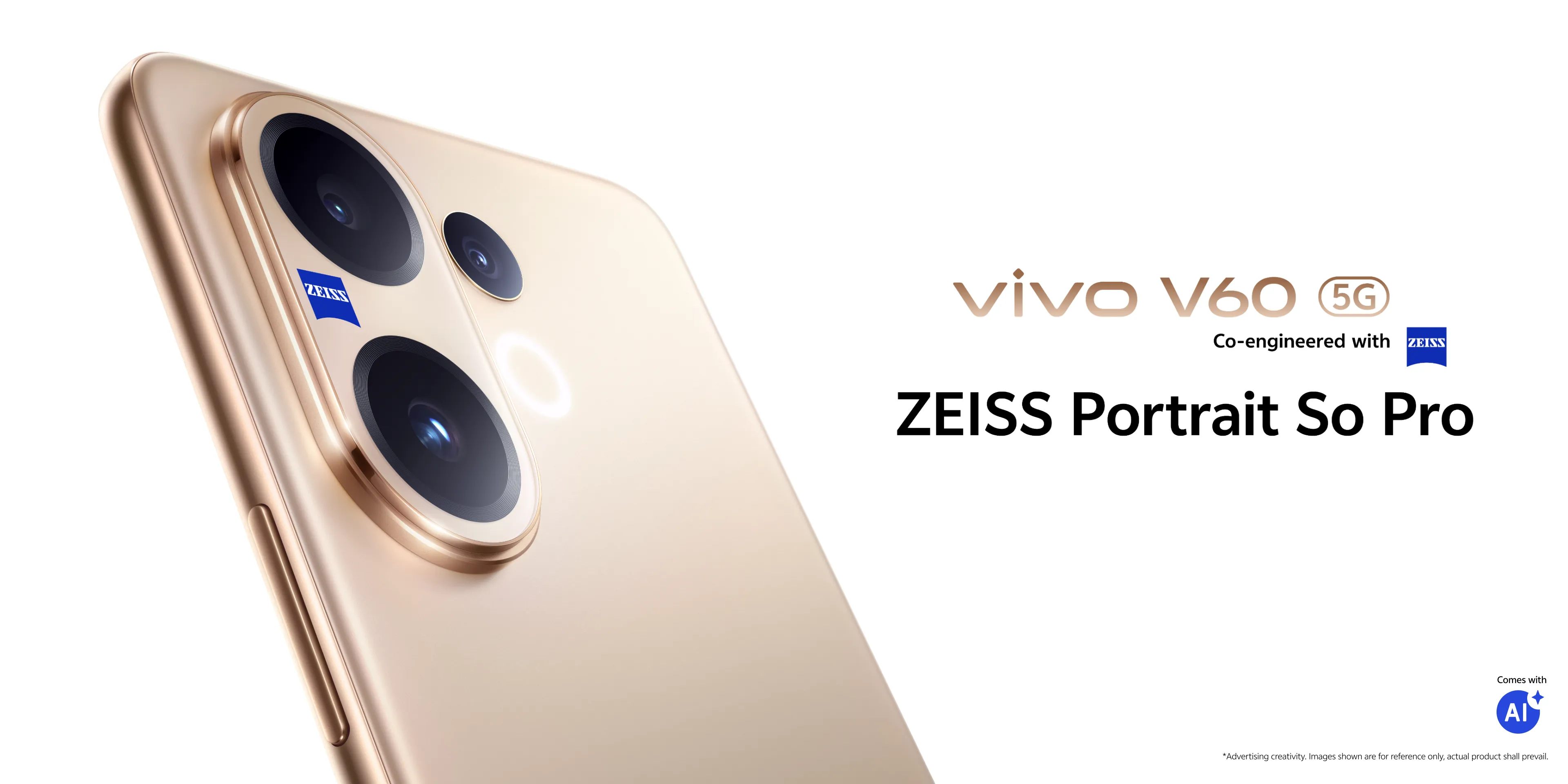 VIVO V60  5G, 6.77'' DISPLAY, 512GB ROM + 12GB RAM, 6500mAh BATTERY, 50MP CAMERA (Dual Sim) - 2 YEARS WARRANTY