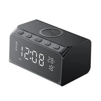 HAVIT W3041 15W MULTIFUNCTIONAL BLUETOOTH SPEAKER ALARM CLOCK 6 in 1 WIRELESS CHARGER/CLOCK/ALARM/CALENDER/TEMP.