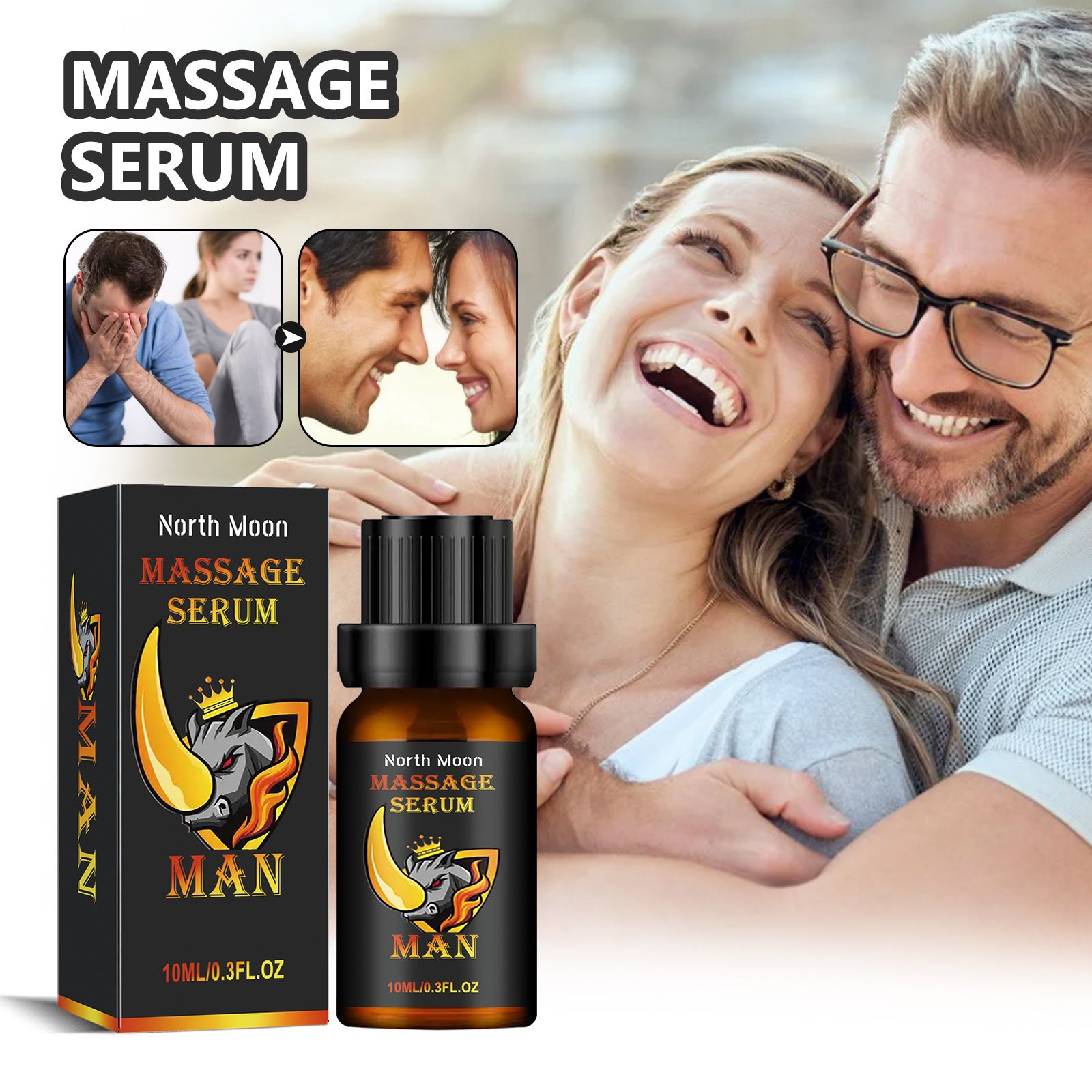 Men Massage Oil for Sex -Sexual Enhancement Erection Cream Penisgrowth Oil Longer Thicker Energy Massage Essential Oil Men Energy for Care Delay Performance Boost Strength