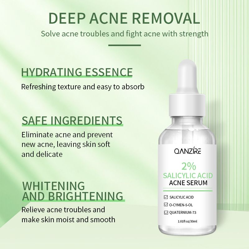 Acne Treatment Serum with 2% Salicylic Acid & Niacinamide-Precision Acne Spot Serum, Acne Drying Lotion, Overnight Acne Treatment For Face, Dry Out Pimples, Blemishes, Zits And Clean Pores, 0.42 Fl O