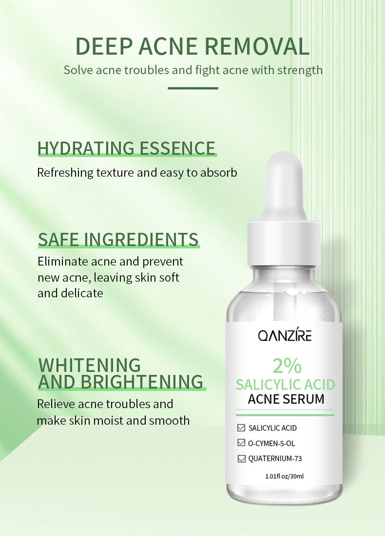 Acne Treatment Serum with 2% Salicylic Acid & Niacinamide-Precision Acne Spot Serum, Acne Drying Lotion, Overnight Acne Treatment For Face, Dry Out Pimples, Blemishes, Zits And Clean Pores, 0.42 Fl O