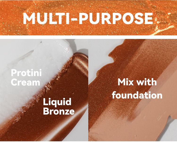 Liquid Bronzer 4 Color Natural Blendable Matte Cream Bronzer Silky Long Lasting Waterproof Creme Liquid Contour Makeup
