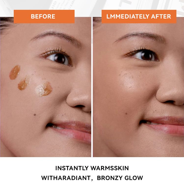 Liquid Bronzer 4 Color Natural Blendable Matte Cream Bronzer Silky Long Lasting Waterproof Creme Liquid Contour Makeup