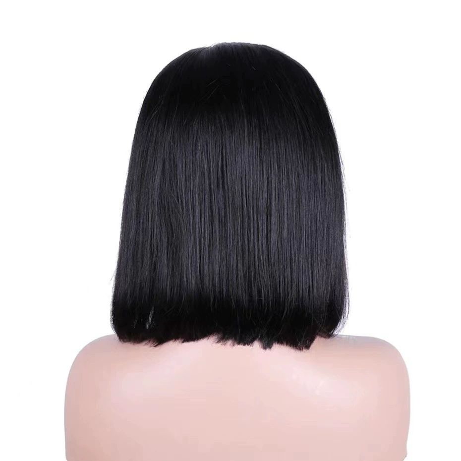 Bob Wig  Hair 10 inch Glueless Wigs Hair  9x6 HD Lace Front Glueless Wigs  Hair 200% Density Short Straight Bob Wigs for Black Women