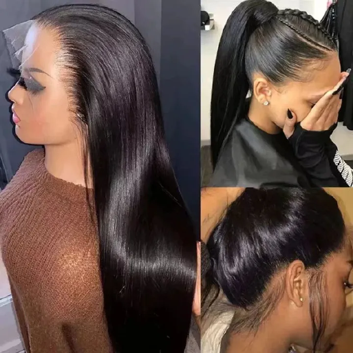 Lace Front Wigs  Hair 13x4,  Wig for Women, All-Day Comfort Glueless  Hairline  , 180 Density, Natural Color 22 Inch