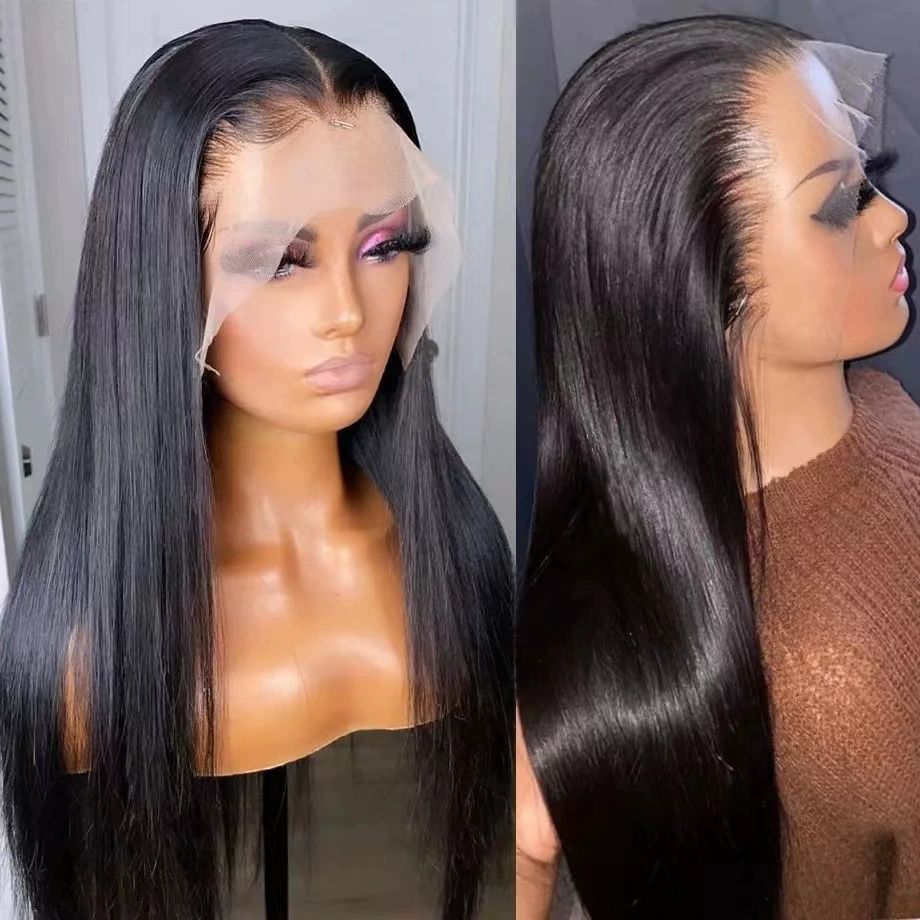 Lace Front Wigs  Hair 13x4,  Wig for Women, All-Day Comfort Glueless  Hairline  , 180 Density, Natural Color 22 Inch