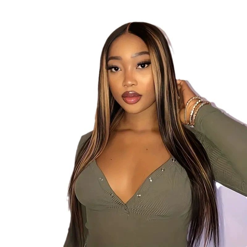 Straight Glueless Wigs  Hair Pre Plucked Pre Cut 7x5 Bye Bye Knots Put on and Go HD Lace Front Wig with Invisble Knots 30s Wear Go  Hair Wigs For Women 180% Density 20 Inch