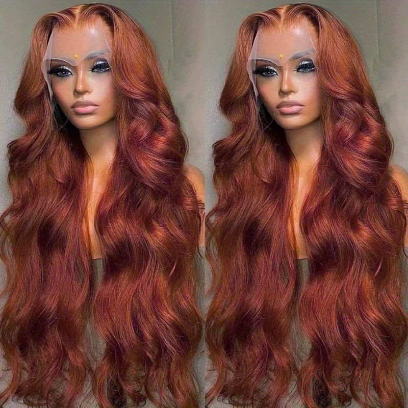 Body Wave Lace Front Wigs  Hair Natural Hairline 180% Density 13x5 Hd Lace Frontal Wigs 24 Inch Hair Wigs For Women， Natural Black Color 12-20 Inch