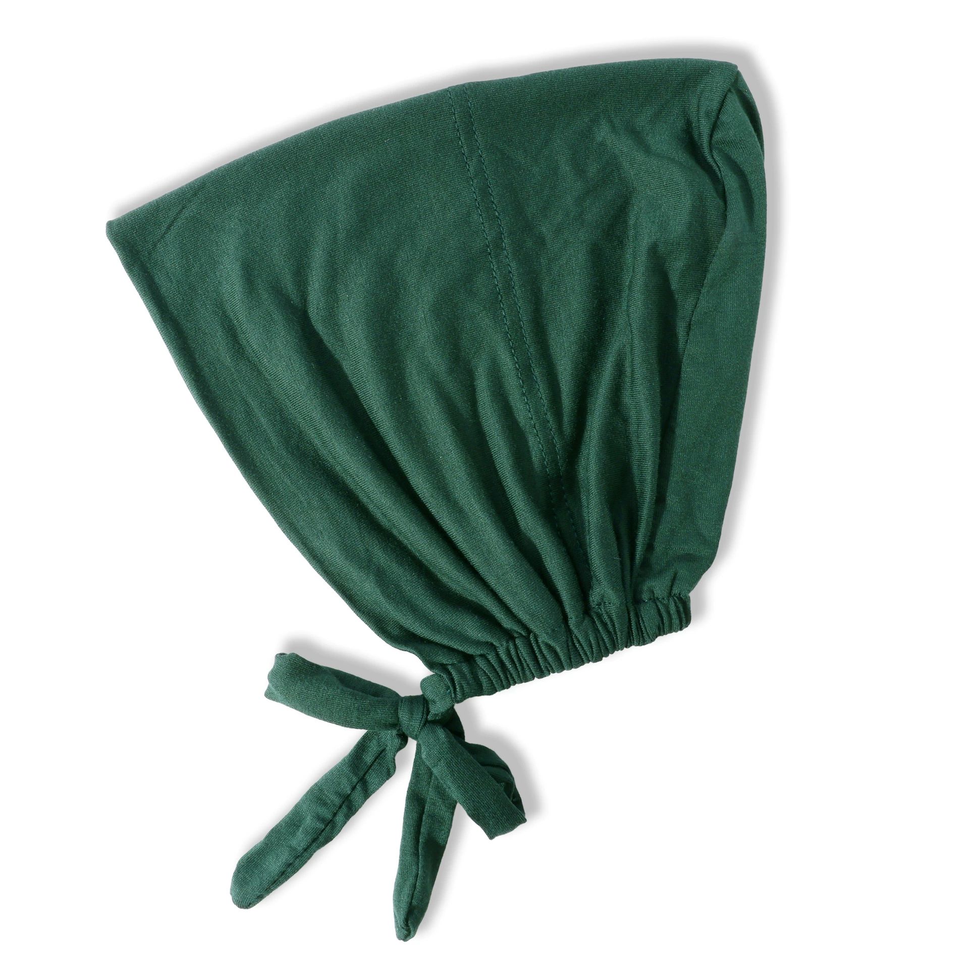 Women Hijab Undercap, Under Hijab Cap Inner Under Scarf Hat Turban with Tie Back Closure，Chemo Caps Lightweight for Summer with Head Scarf