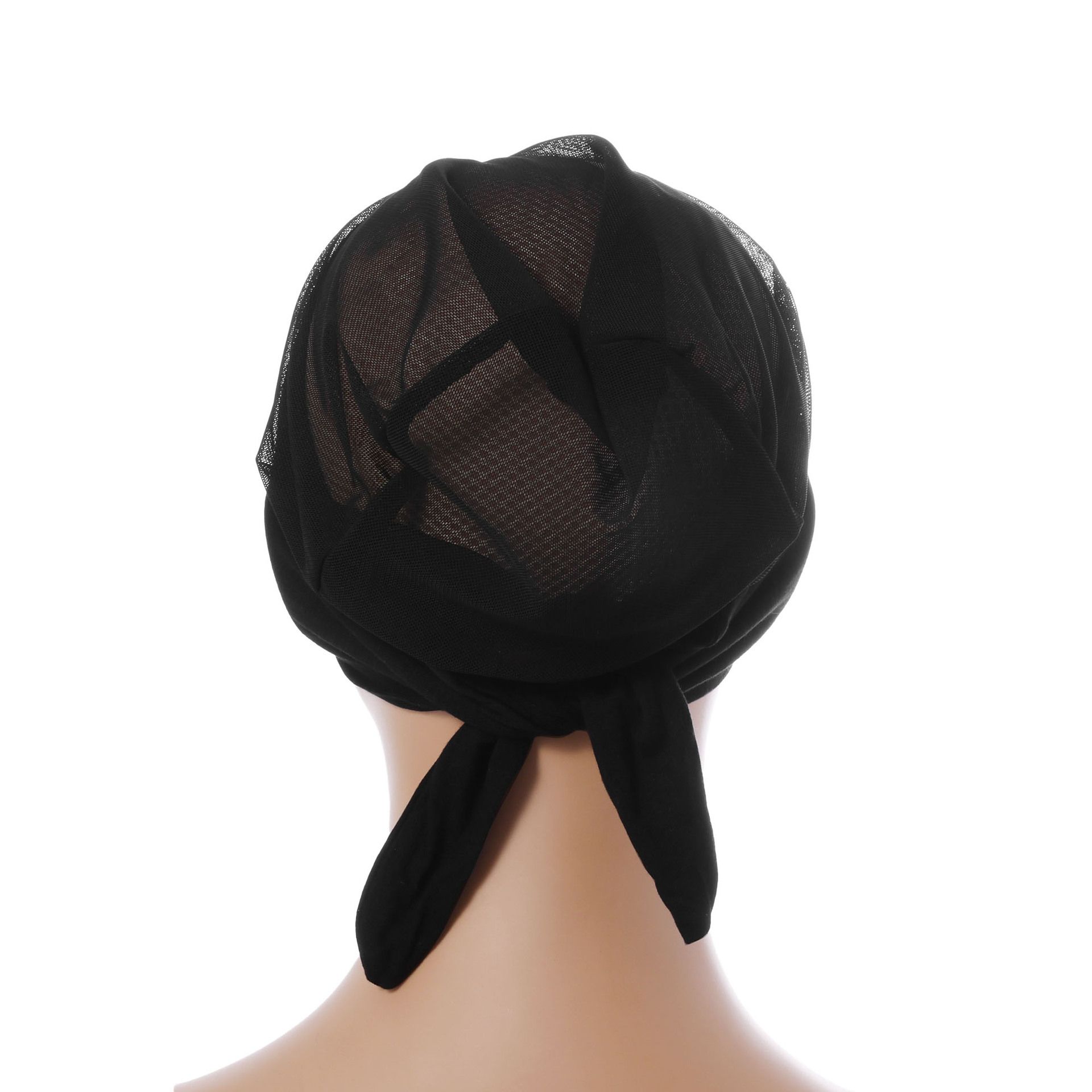 Breathable mesh Hijab Undercaps No Slip Neck Cover for Women Under Hijab Cap Inner Undercap Head Wraps Scarf Solid Color Hijabs Sports Hijabs for Turban Tube Neck Cover Black