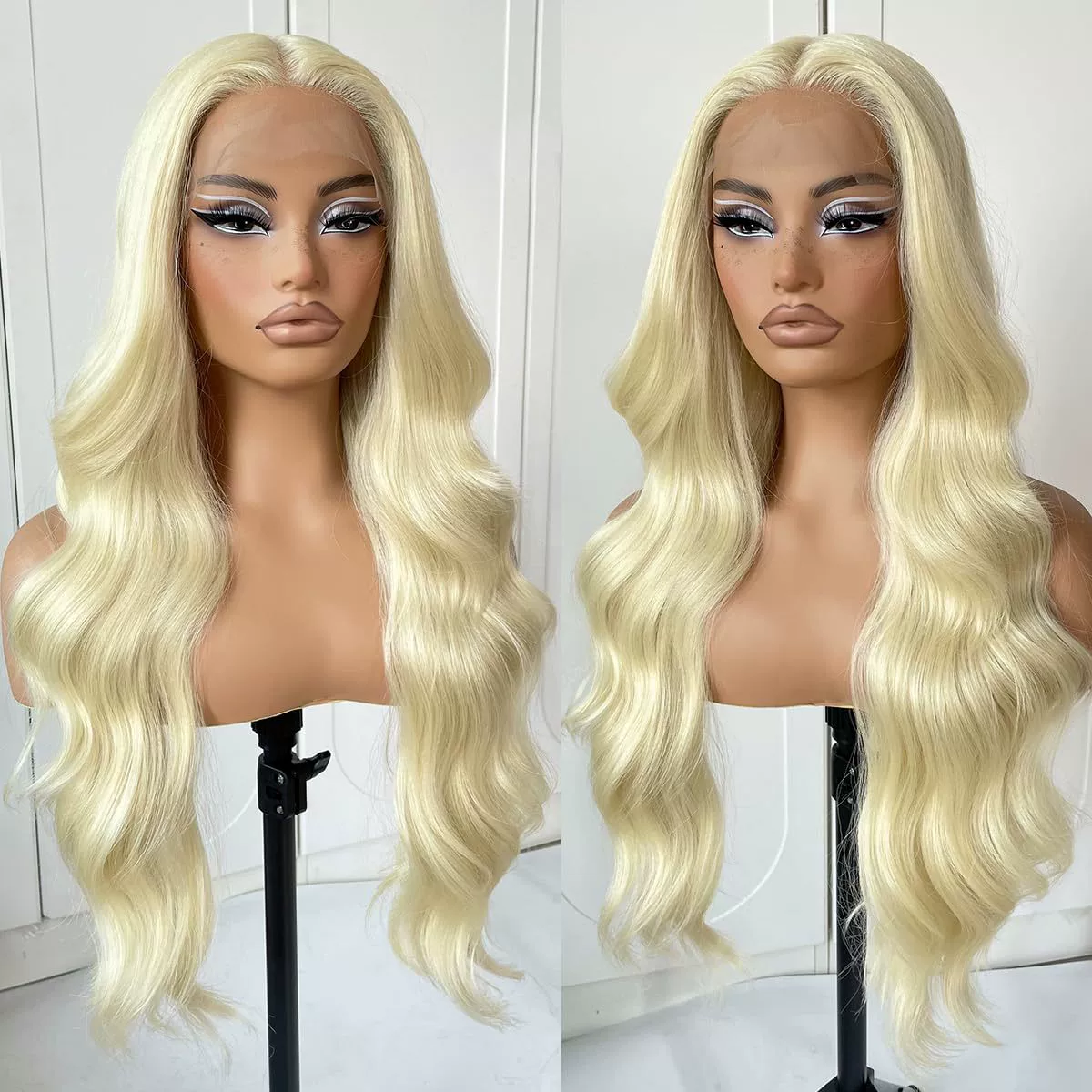 True 4/27 Body Wave Honey Blonde Highlight Ombre Colored 3 Human Hair Bundles 16 18 20 Inch 12A 100% Brazilian Virgin Remy Human Hair Soft Thick Wavy Sew In Weave Highlight Piano Color
