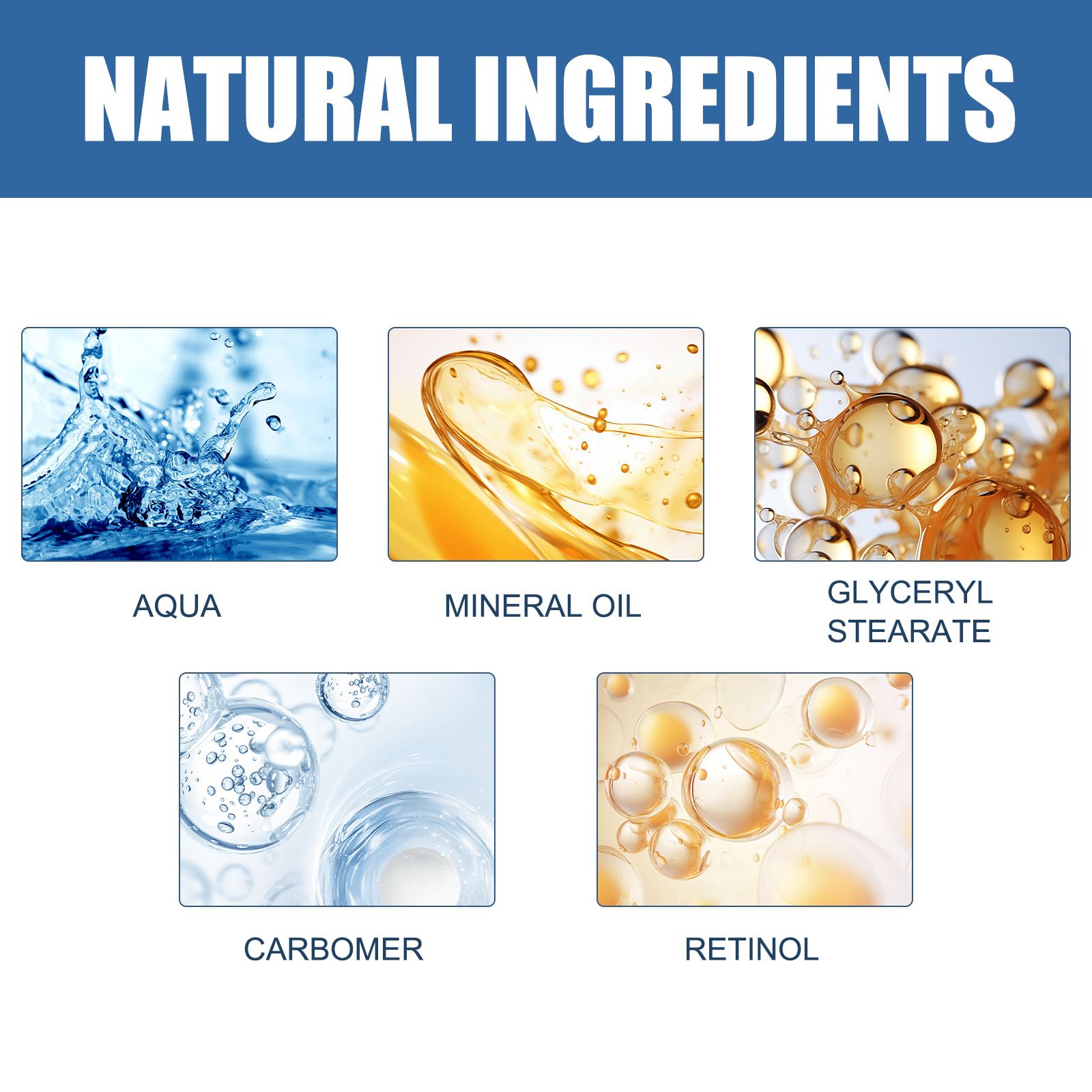 Anti-Aging Face Cream 5 Seconds Instant Retinol Anti-Wrinkle Cream 30g Wrinkle Removal Cream Skin Firming Lifting Moisturizing Facial Cream Remove Fine Line Skin Care,1Pack