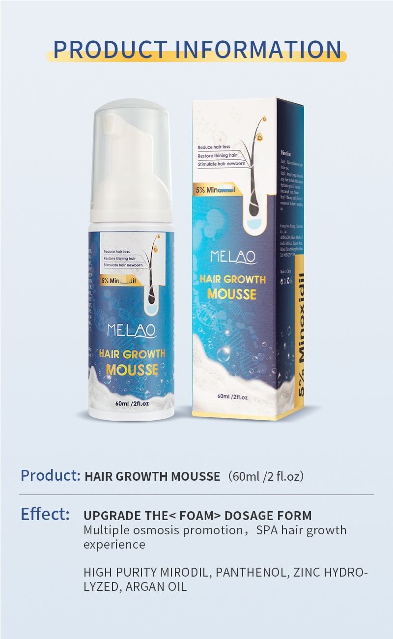 Generic Melao 5% Minoxidil for men&women Hair growth serum Oil for men beard Save hair loss Vegan without harmful chemicals Biotin Hair Regrowth Natural Hair Growth for Thicker Fuller Healthier Hair