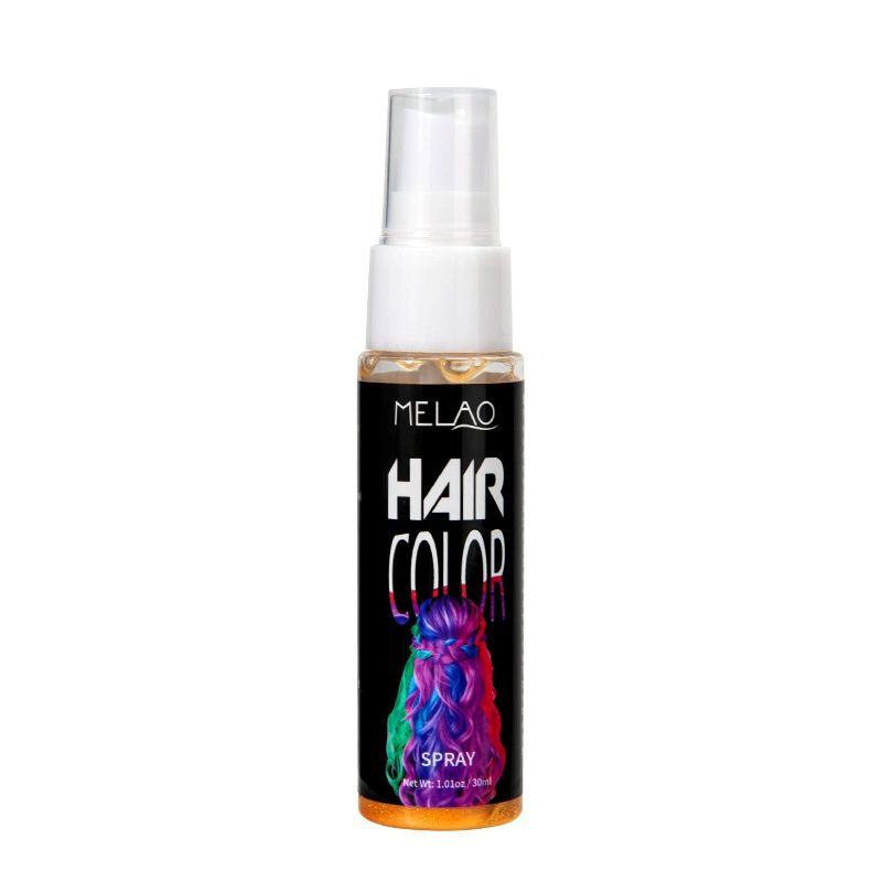 Temporary Hair Color Spray, Wash Out Hair Colour Wax, Washable, Party Fancy Dress Up, Yellow