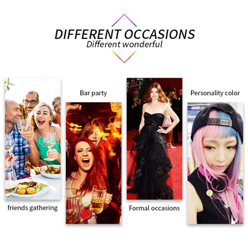 Temporary Hair Color Spray, Wash Out Hair Colour Wax, Washable, Party Fancy Dress Up, Yellow