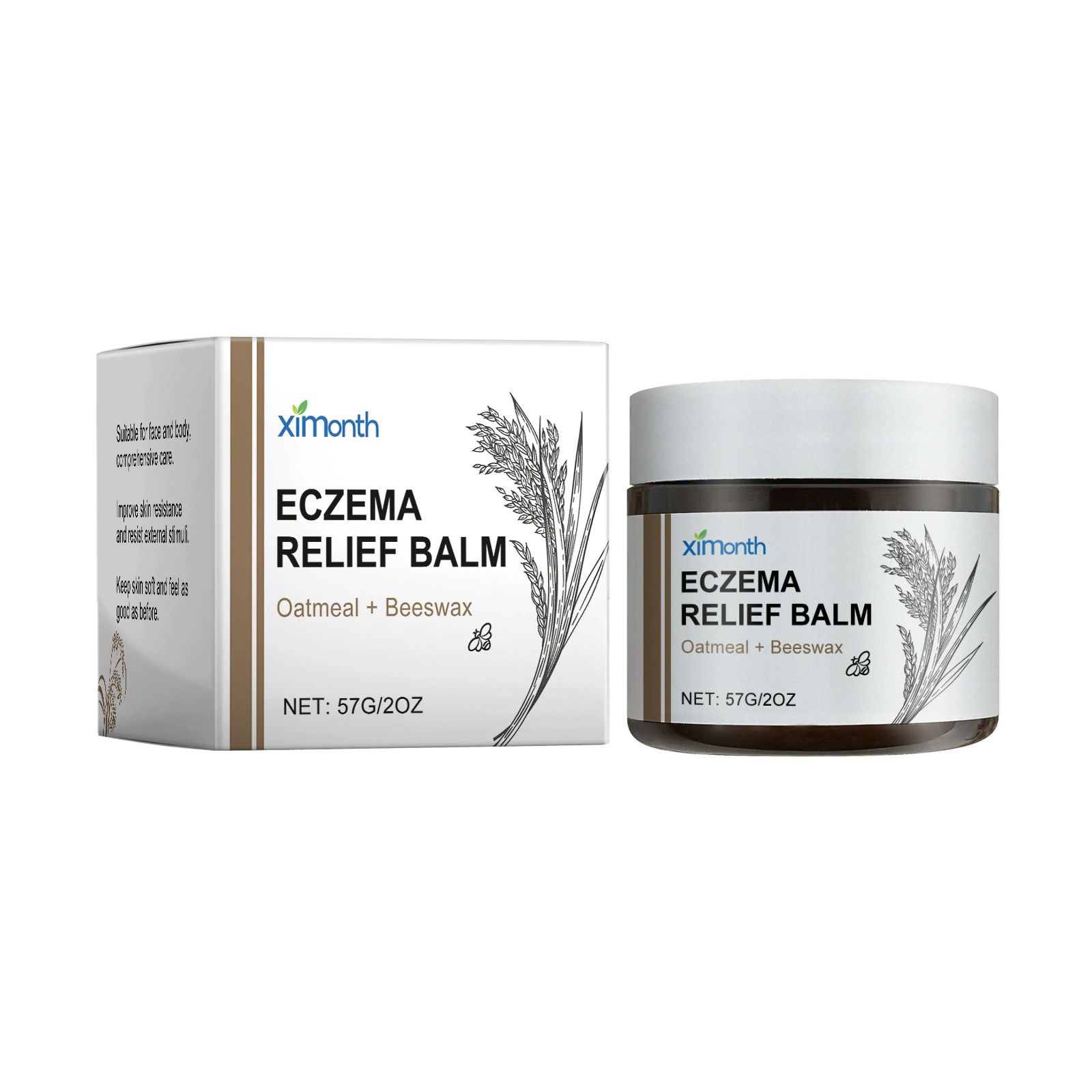 Moss Eczema Cream, Ocean Natural Soothing Cream, Skin Relief Cream Body Care Cream, Hydrating Eczema Cream for ALL Skin, Face Moisturizer for Sensitive Skin (1Pcs)