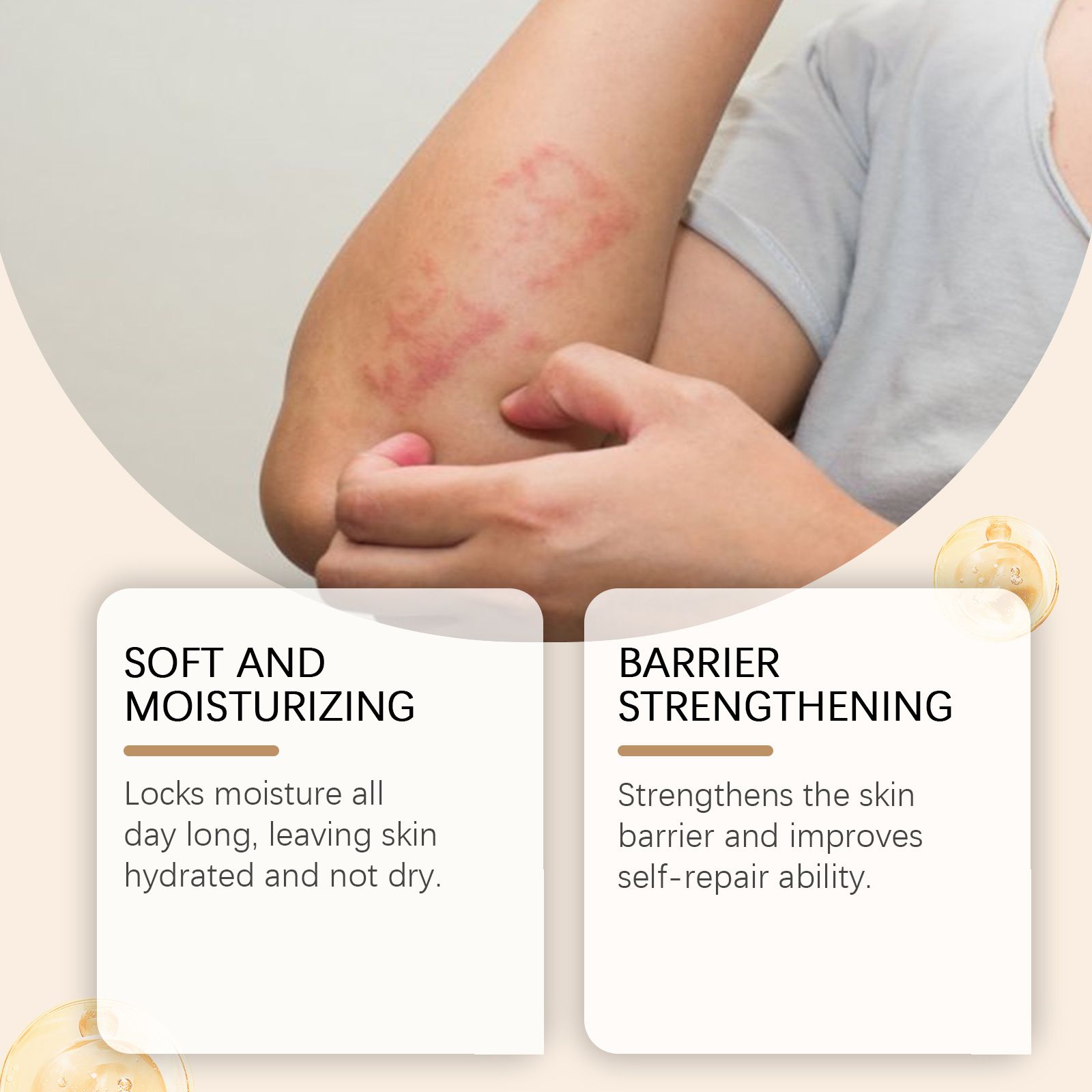 Moss Eczema Cream, Ocean Natural Soothing Cream, Skin Relief Cream Body Care Cream, Hydrating Eczema Cream for ALL Skin, Face Moisturizer for Sensitive Skin (1Pcs)