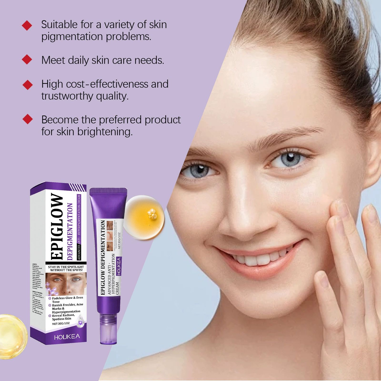 Advanced Resist-Hyperpigmentation Cream Cream For Hyperpigmentation Resist Aging Face Cream Dark Speckle Remover Dark Speckle Cream Dark Speckle Corrector 30g
