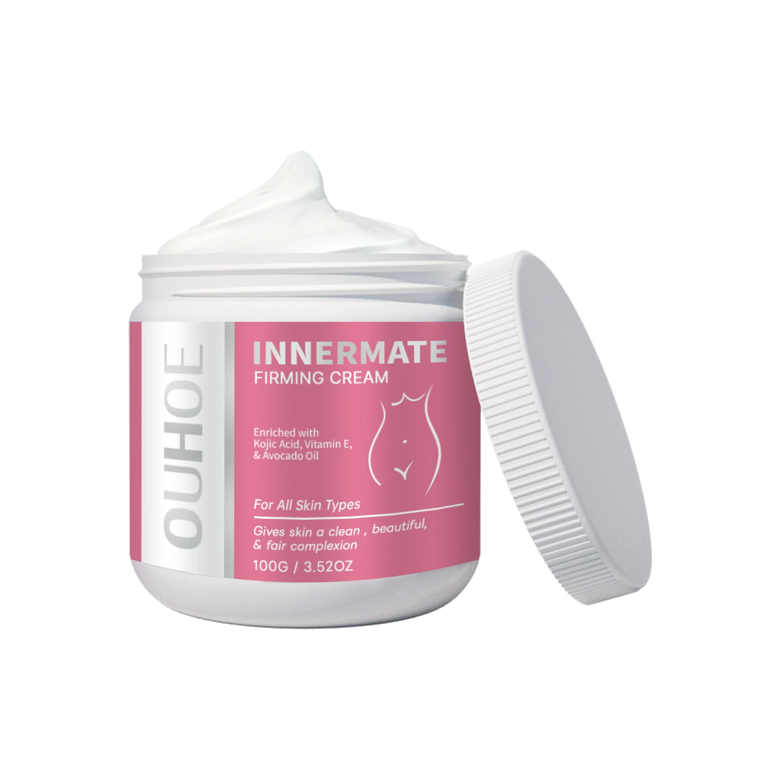 Skin Lightening Cream for Body, Underarm, Intimate Area, Bikini Area, Inner Thighs, Knees, Elbows, Bleach Skin Bleaching Face Whitening Cream