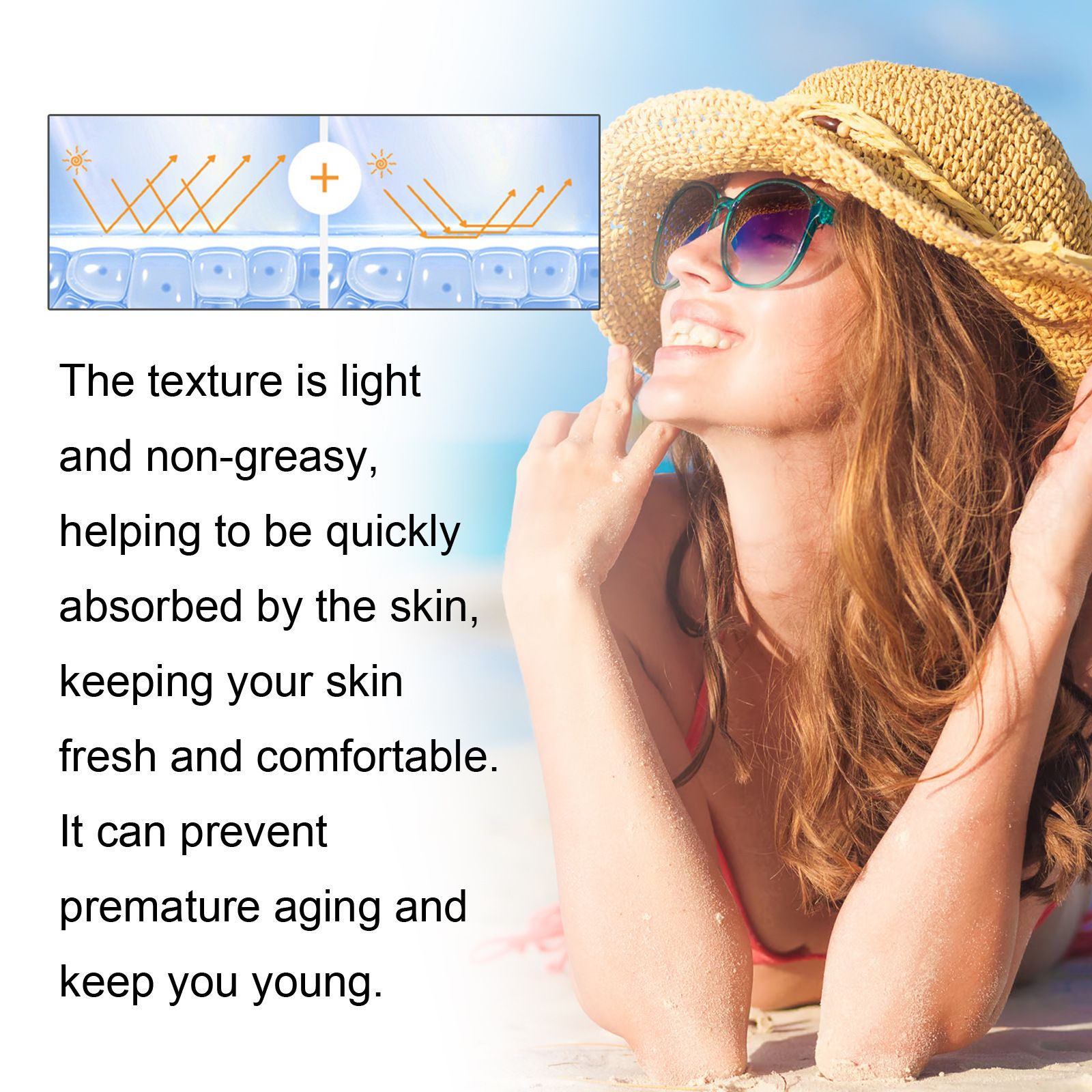Spf 100 Face Sunscreen Moisturizer - Travel Size Sunblock - Oil Free Facial Sun Screen - Sun Screen Protector for Face & Body - Non-Greasy,No White Cast Waterproof Sunscreen Lotion -Dry Oily Skincare