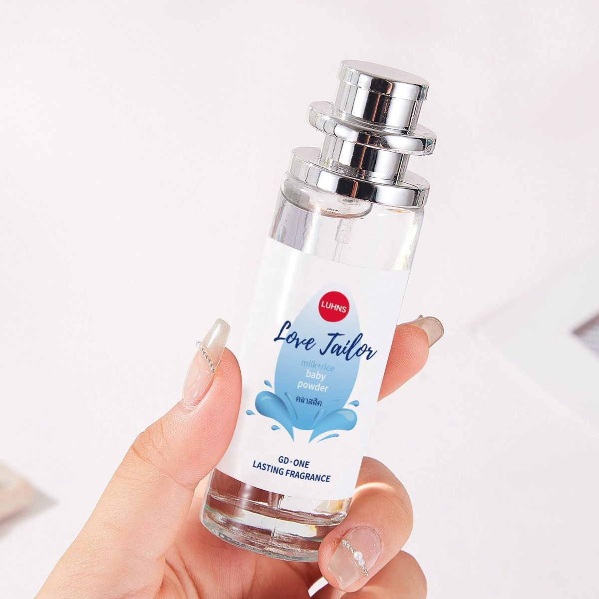 Baby Powder Perfume, Baby Soft Perfume - Gentle Floral Fragrance Spray - Long-Lasting Freshness, Hypoallergenic 1.23fl oz Pheromone