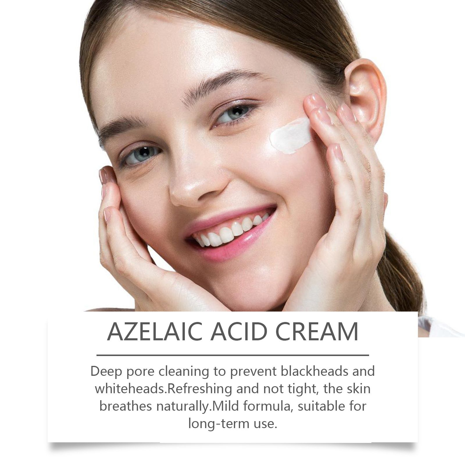 Azelaic Acid Repair Cream - Gentle Facial Moisturizer For Skin Nourishment, Helps Support Skin Barrier, Lightweight Texture​(3PCs)