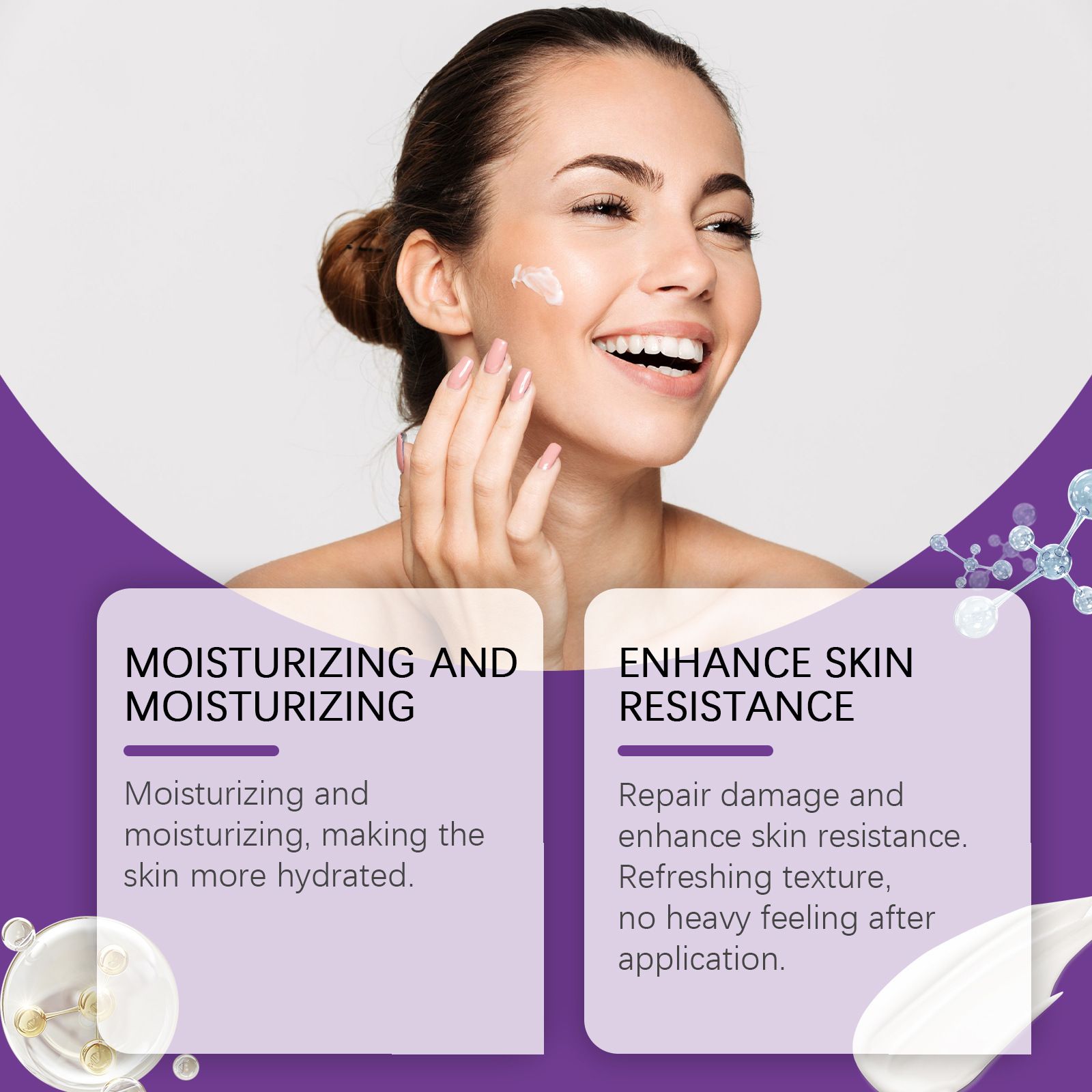 Azelaic Acid Repair Cream - Gentle Facial Moisturizer For Skin Nourishment, Helps Support Skin Barrier, Lightweight Texture​(3PCs)