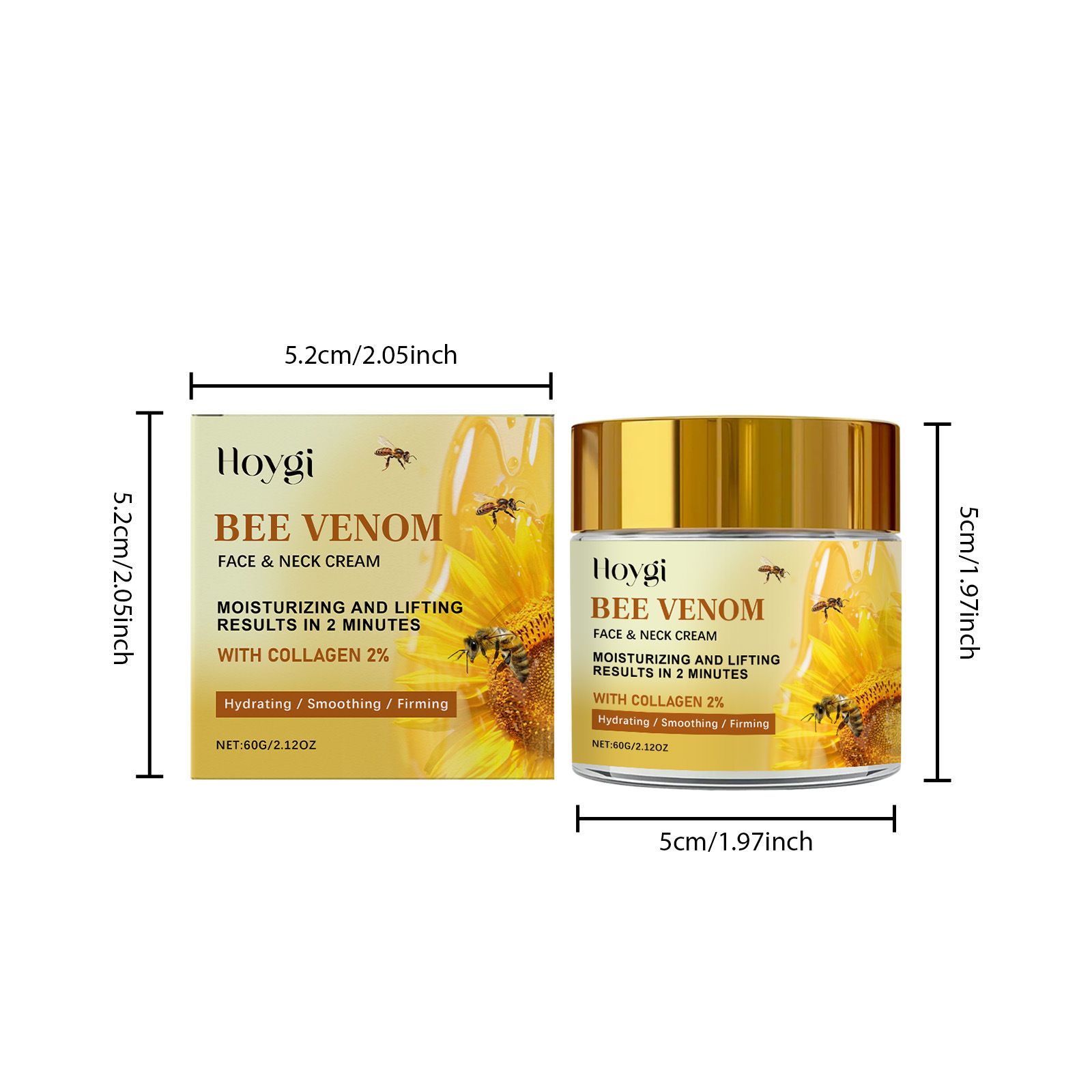 Bee Venom Skin Treatment Cream, Bee Venom Cream, New Professional Bee Venom Repair cream, Bee Venom Moisturizing Cre-am for All Skin Types