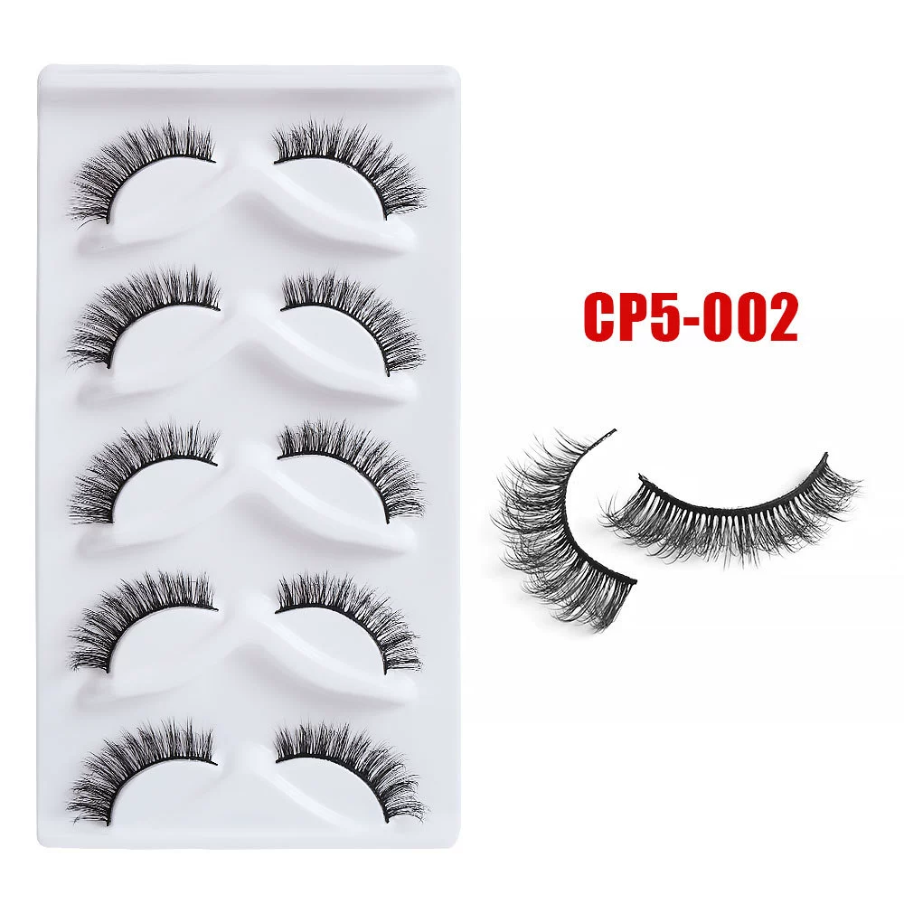 False Eyelashes Mink Lashes Fluffy Dramatic 20mm Long Faux Mink Eyelashes D Curl Wispy Fake Lashes Pack Look Like Extension