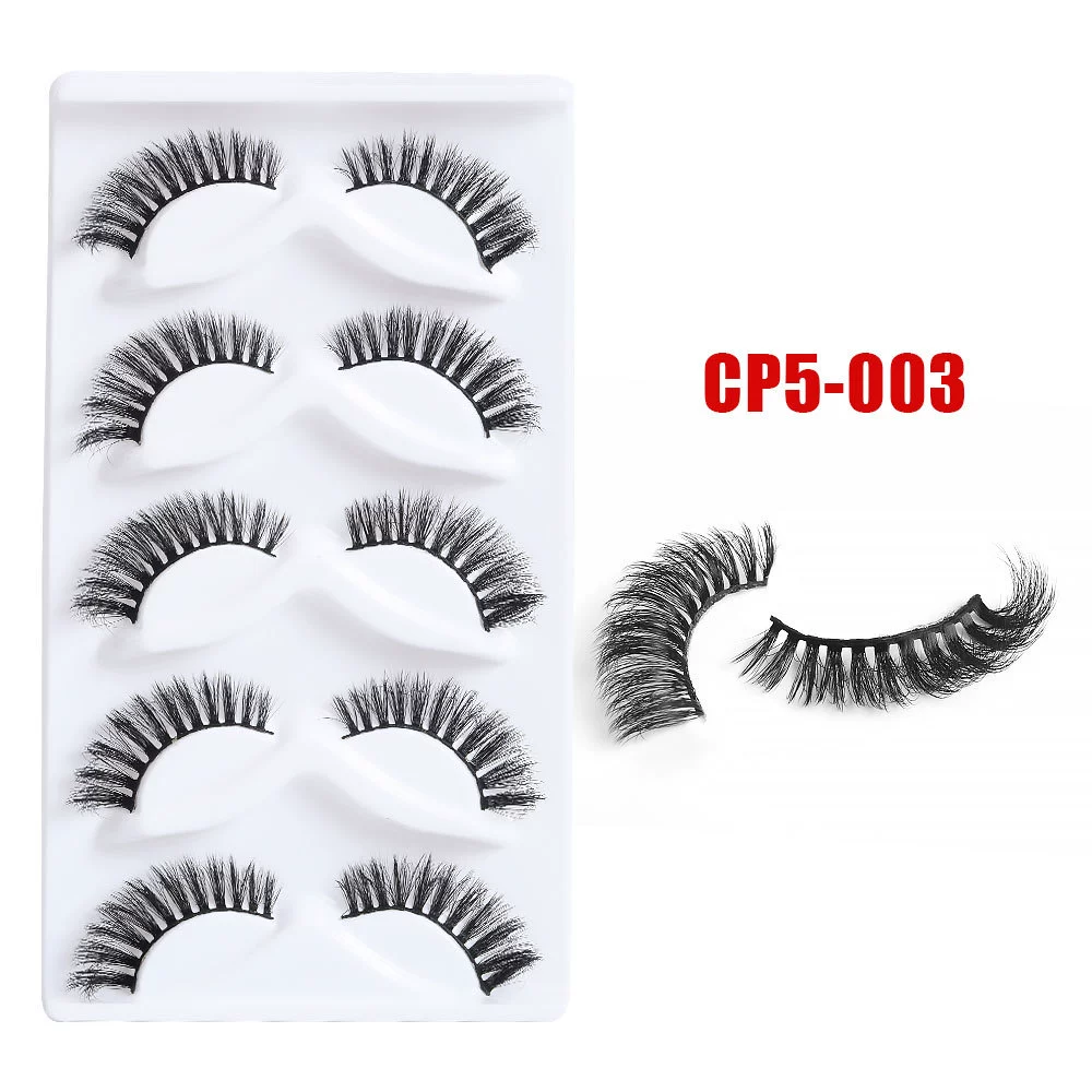 False Eyelashes Mink Lashes Fluffy Dramatic 20mm Long Faux Mink Eyelashes D Curl Wispy Fake Lashes Pack Look Like Extension
