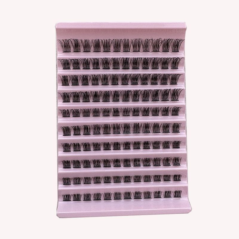 Natural Wispy Lash Clusters 9-14MM D Curl Eyelash Clusters,9mm 10mm 12mm 14mm False Eyelashes 90pcs Cluster Eyelash Extensions