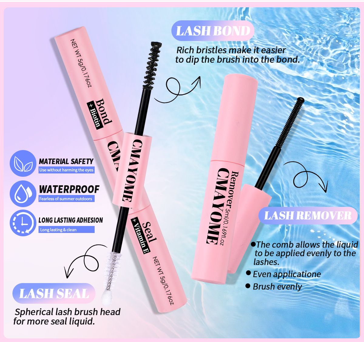 Eyelash Clusters Fluffy Cluster Eyelash Extensions 14-20mm Wispy Lash Clusters 100D+150D+200D Mixed Volume Individual Lashes 240pcs Cluster Lash DIY Lash Extension by Self
