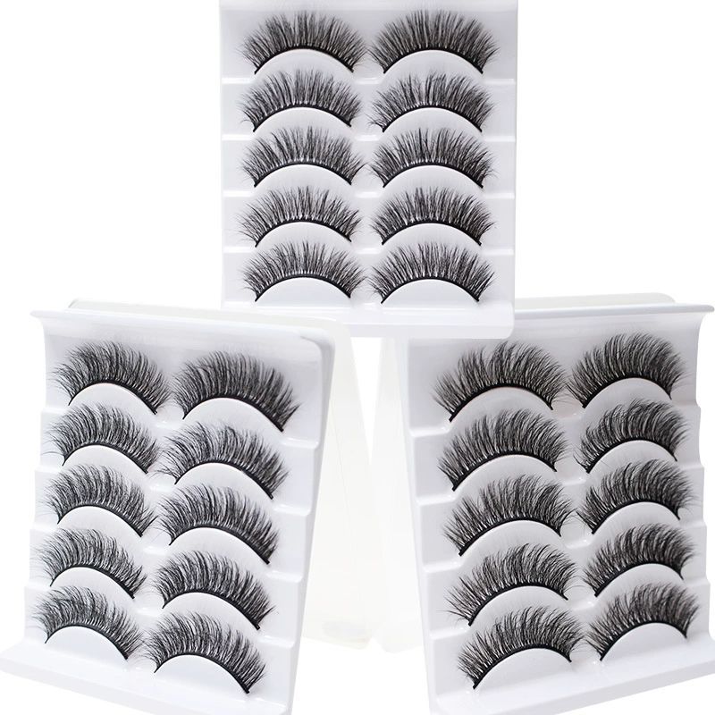 Curl Long Eyelash Extensions, SkinFriendly Slender Natural Not Scattered Plant False Eyelashes, For Home Make Up Beauty Shop Girls