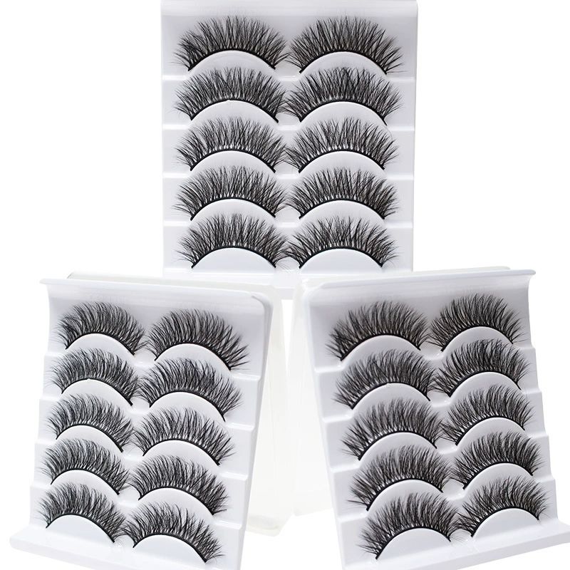 Curl Long Eyelash Extensions, SkinFriendly Slender Natural Not Scattered Plant False Eyelashes, For Home Make Up Beauty Shop Girls view 4