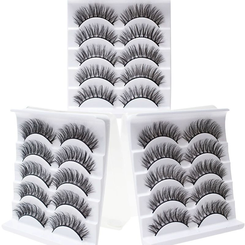 Curl Long Eyelash Extensions, SkinFriendly Slender Natural Not Scattered Plant False Eyelashes, For Home Make Up Beauty Shop Girls view 3